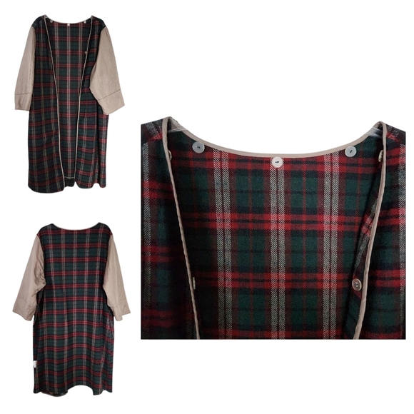 Vintage 1990s Light Brown Trench Coat – Women’s 16 Wool-Lined Classic Academia - Picture 8 of 12